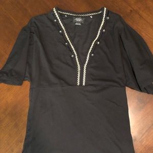 Anthropologie short sleeve shirt size XS